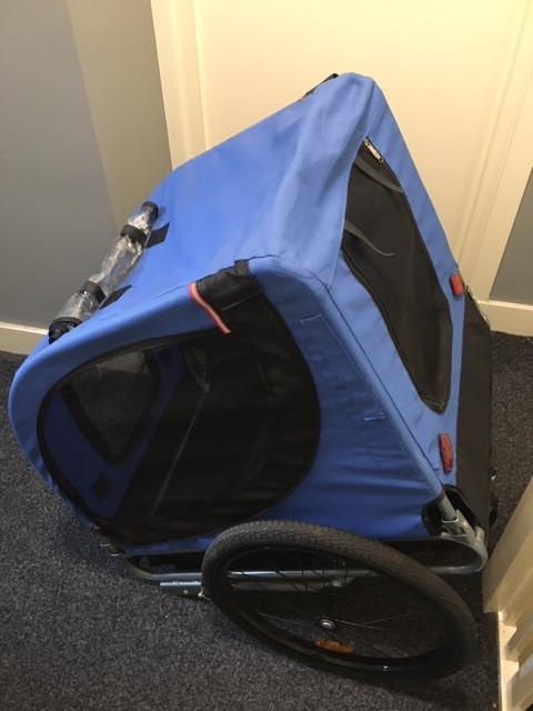 Hondenkar, Ophalen, Opvouwbaar, Zo goed als nieuw, Hondenkar