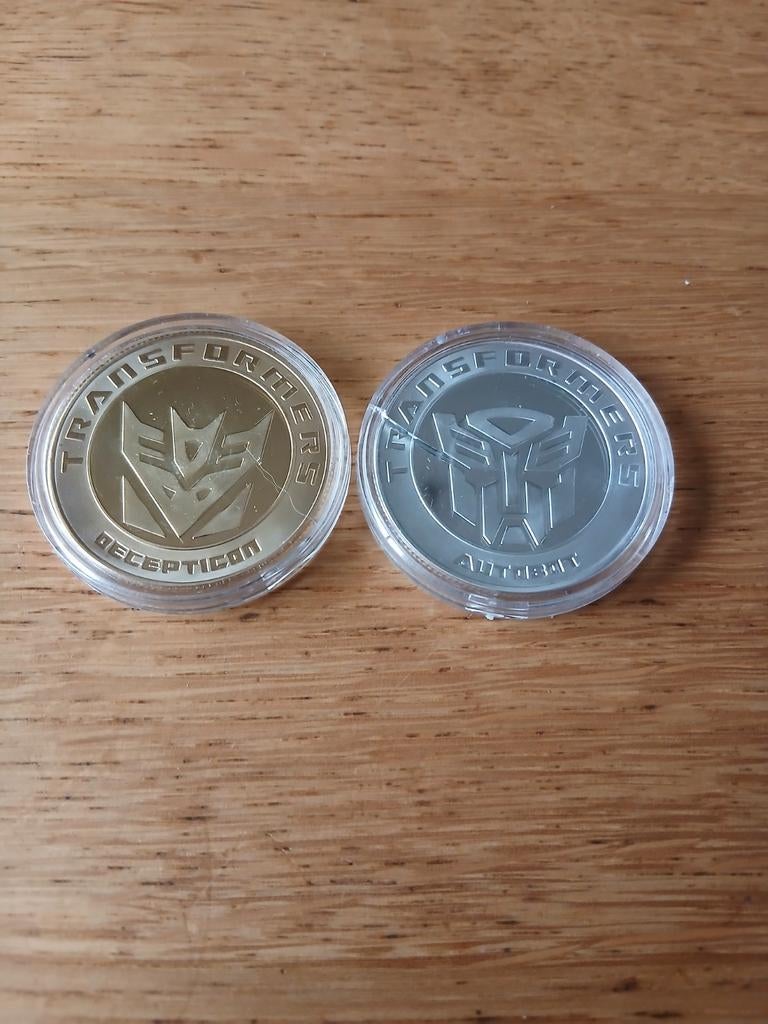 Transformers munten Autobot en Decepticon, Overige generaties, Ophalen of Verzenden