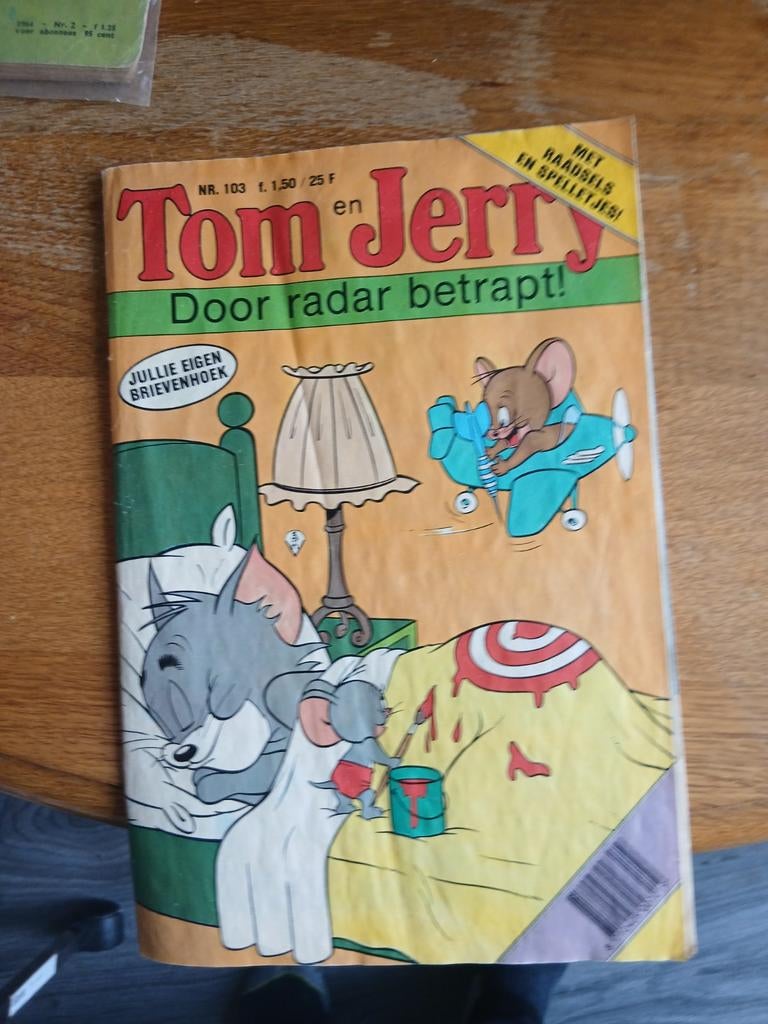 Tom en Jerry: Door radar betrapt! (Nr. 103), Boeken, Stripboeken, Eén stripboek, Ophalen of Verzenden, Gelezen, William Hanna, Joseph Barbera
