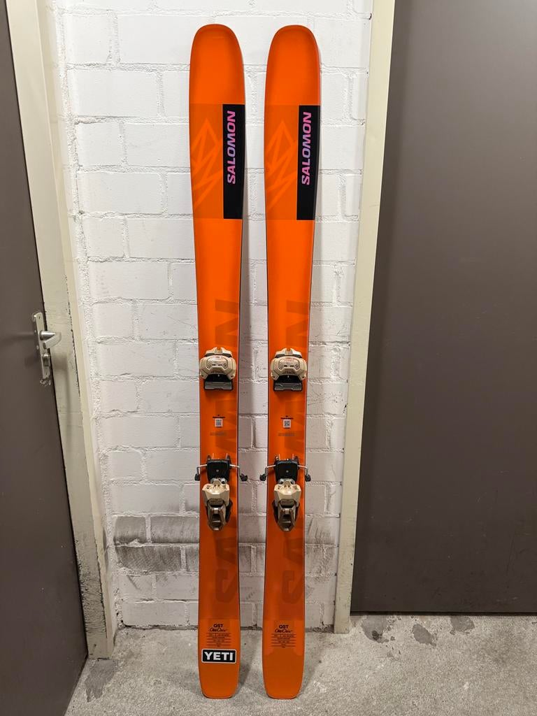 Salomon QST 106 Ski's 180cm - All-Mountain Freeride, Sport en Fitness, Skiën en Langlaufen, Skiën, Ski's, 180 cm of meer, Gebruikt