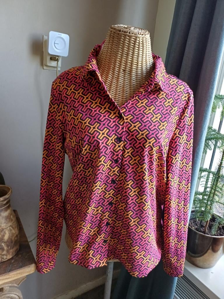 Zoso blouse travelstof XL, Maat 46/48 (XL) of groter, Oranje, Ophalen of Verzenden, Zo goed als nieuw