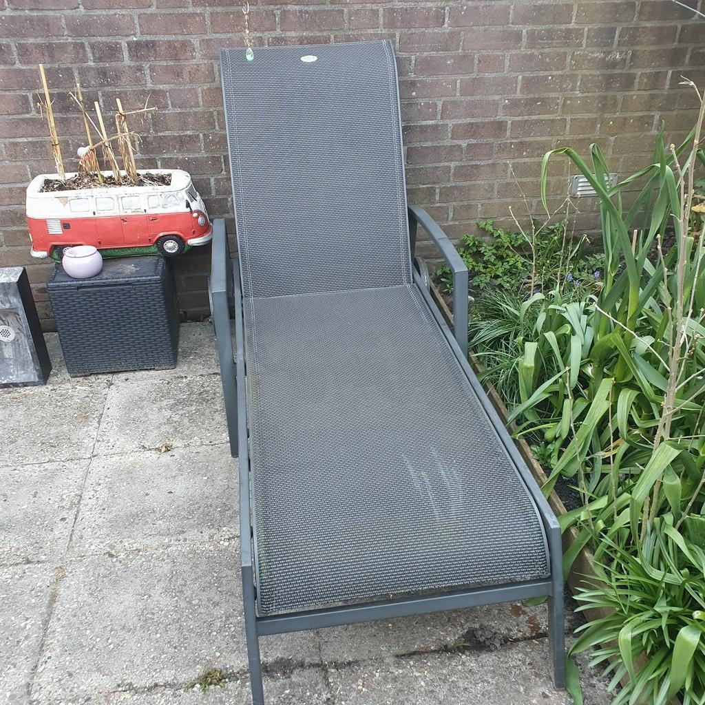 Heerlijke lig stoel, Ophalen, Aluminium