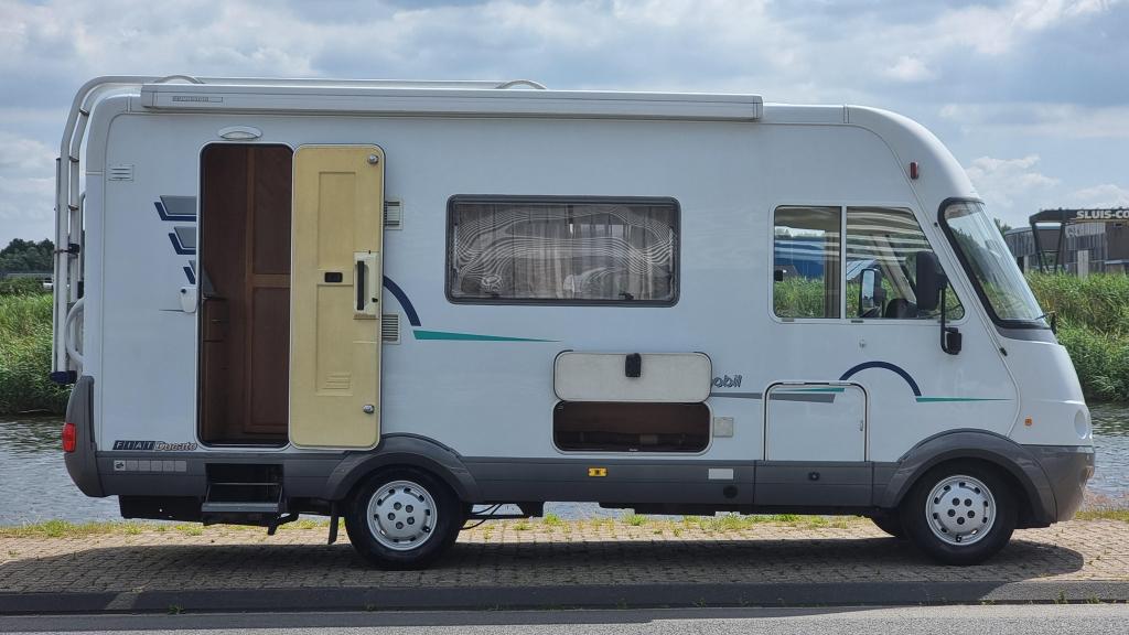 Hymer B 584, Caravans en Kamperen, Campers, Ringverwarming, Fiat, Bedrijf, Tot en met 3