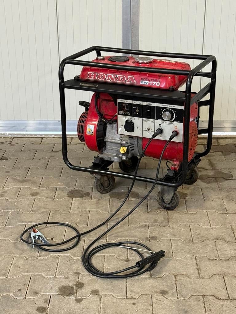 Honda EW170 lasaggregaat, aggregaat, generator, Ophalen, Zo goed als nieuw, 150 tot 250 ampère, Co2