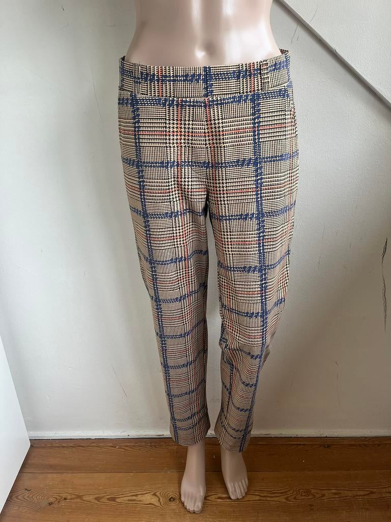 Studio Anneloes travelstof broek maat S geruit 07733, Kleding | Dames, Broeken en Pantalons, Ophalen of Verzenden, Zo goed als nieuw