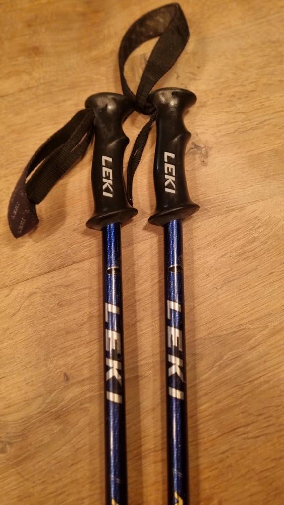 Leki Makalu trekkingstokken antishock donkerblauw, Ophalen of Verzenden