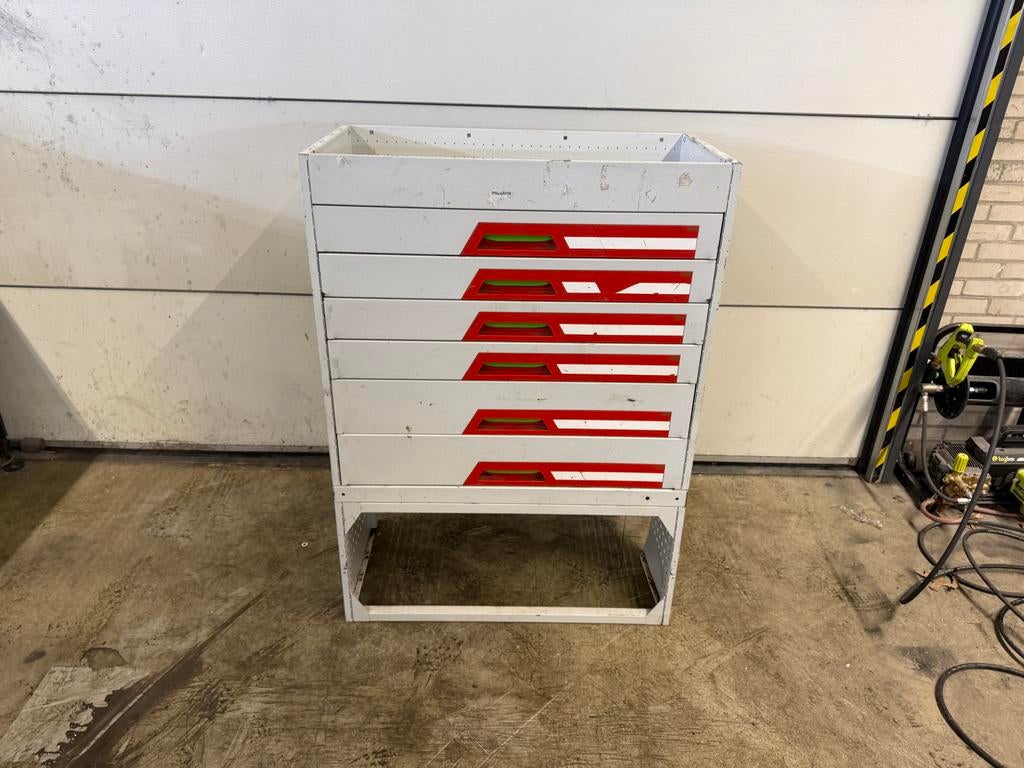 Flexmo bedrijfswagen inrichting ladekast, Ophalen, Gebruikt