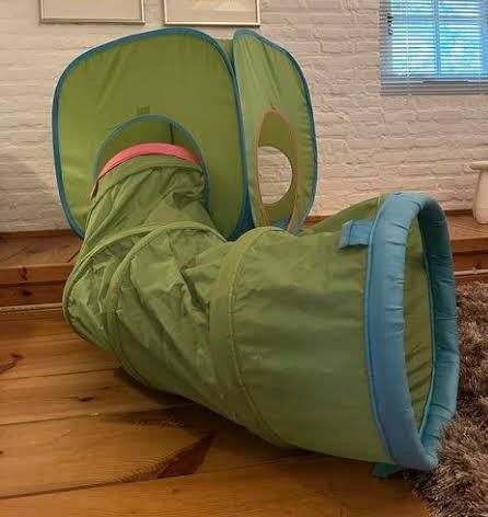 Ikea Busa speeltent met tunnel, Ophalen, Gebruikt