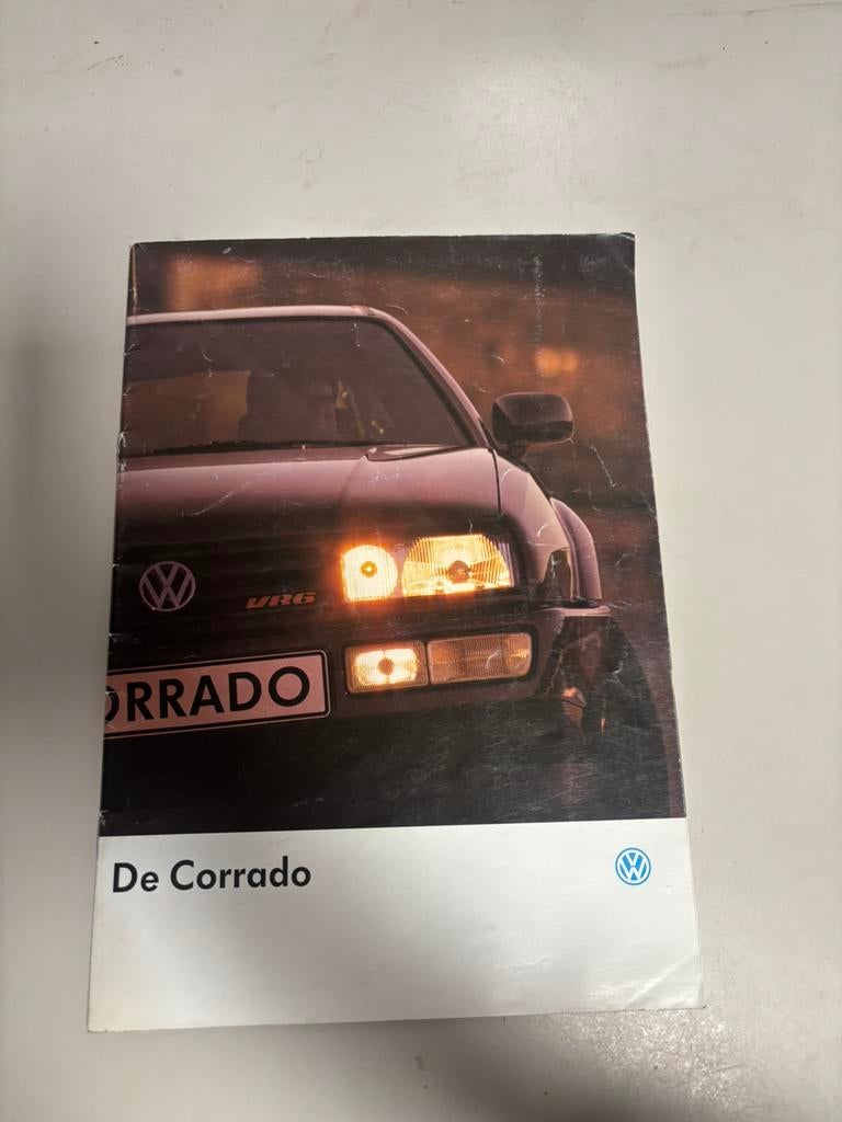 Vw Corrado folder vr6 nederlands, Ophalen of Verzenden, Volkswagen