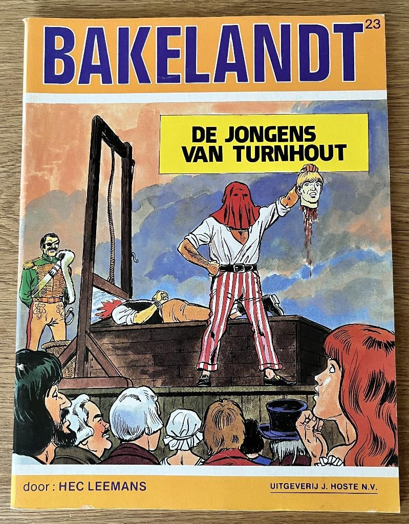 Bakelandt - De jongens van Turnhout -23-1e dr(1984) Strip, Eén stripboek, Zo goed als nieuw