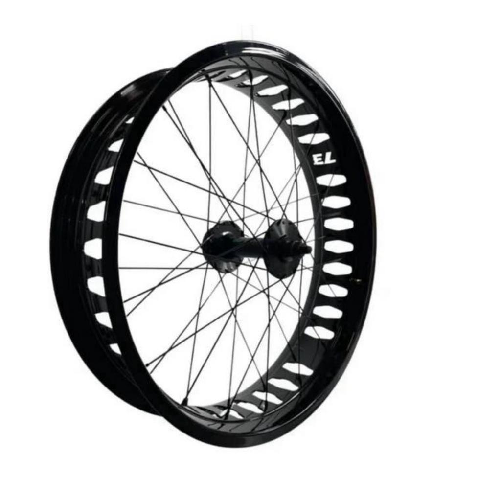 SUPER73 FRONT WHEEL ASSEMBLY - S2, ZX, (SATIN), Ophalen of Verzenden