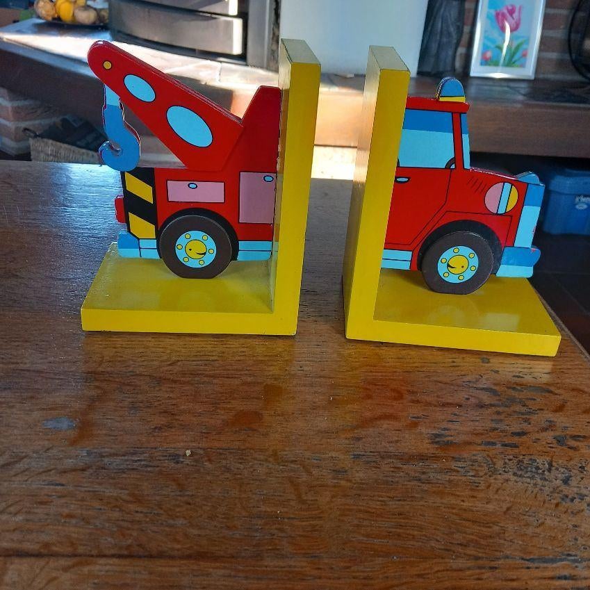 Houten kinder- boekensteunen, Ophalen of Verzenden, Nieuw, Wanddecoratie