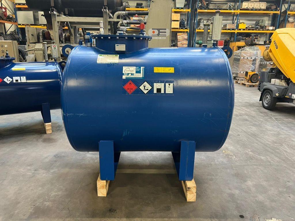 Jacobi 2000 Liter Dubbelwandige Dieseltank Kiwa, Ophalen of Verzenden