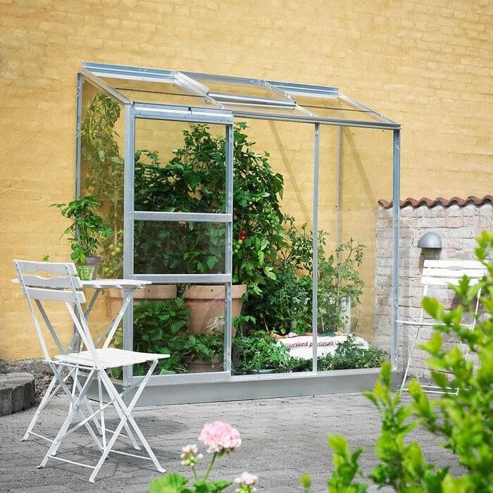 Mooie tuinkas van Halls, Tuin en Terras, Kassen, Ophalen, Gebruikt, Muurkas, Glas