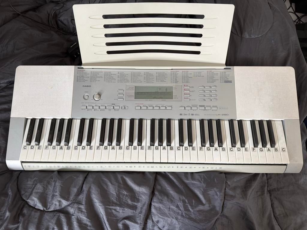 Casio LK280, Muziek en Instrumenten, Keyboards, Gebruikt, 61 toetsen, Casio, Ophalen