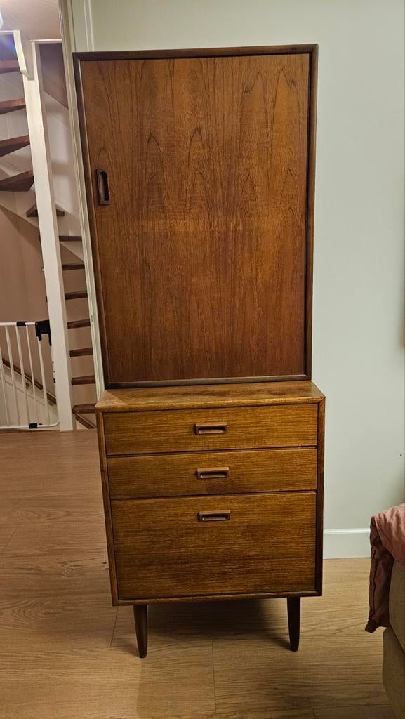 Vintage mid-century modern kast Formule, Huis en Inrichting, Kasten | Overige, Ophalen, Gebruikt