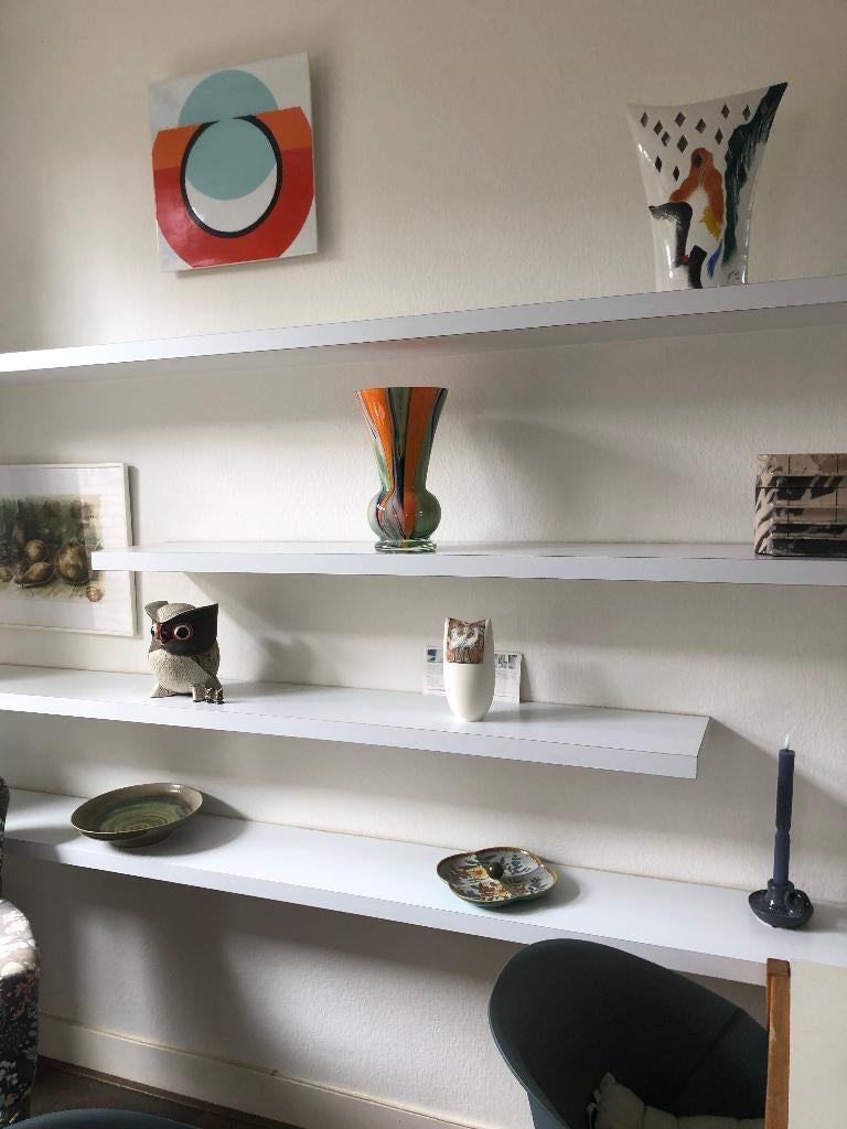 Design Castelijn wandplanken kast, Ophalen, Overige materialen, Gebruikt, Met deur(en)