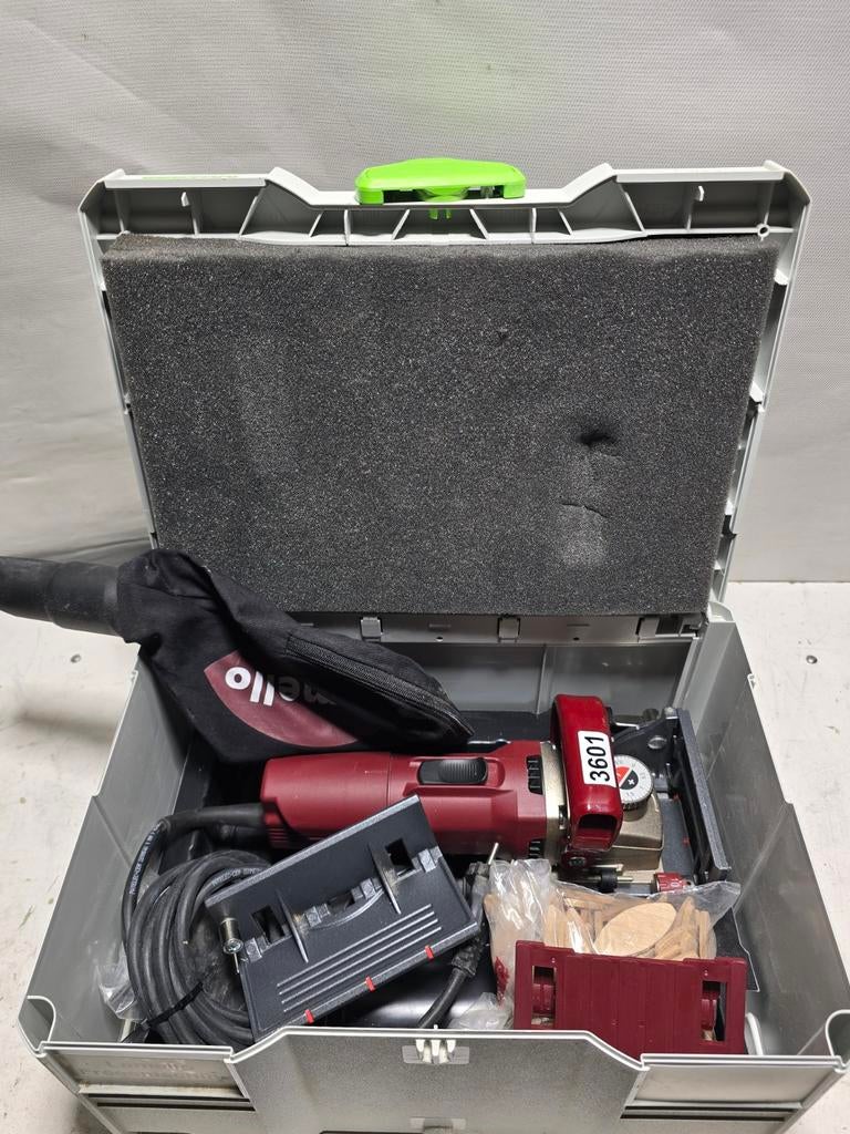 Lamello TOP 21 groeffreesmachine lamellofrees in Systainer, Ophalen of Verzenden, Zo goed als nieuw, N.v.t, N.v.t