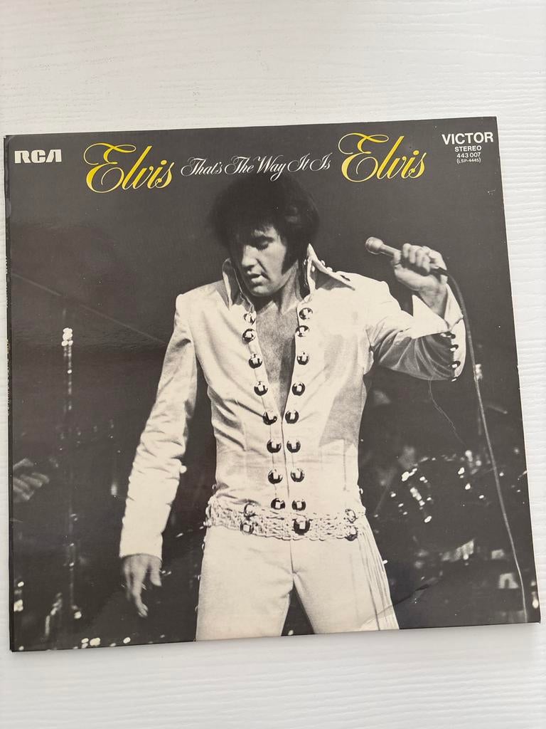 LP Elvis Presley - That's The Way It Is (1970) Frankrijk, Ophalen of Verzenden, Zo goed als nieuw, Cd of Plaat