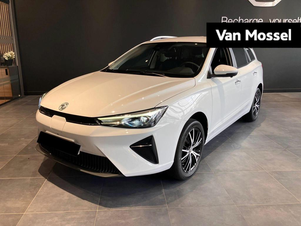 MG 5 Long Range Luxury 61 kWh, Auto's, MG, 12 maanden, Gebruikt, 156 pk, Origineel Nederlands