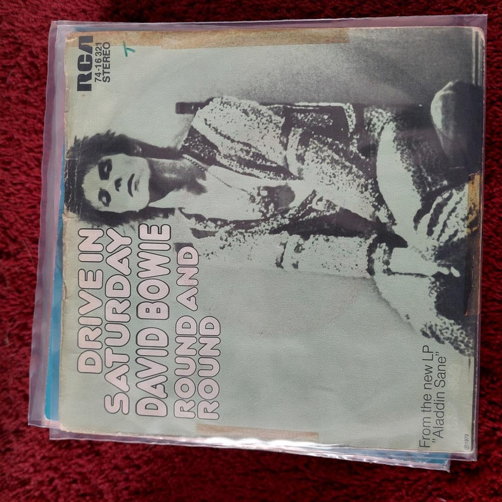 David Bowie - Drive In Saturday (Single), Gebruikt, 7 inch, Single, Ophalen of Verzenden
