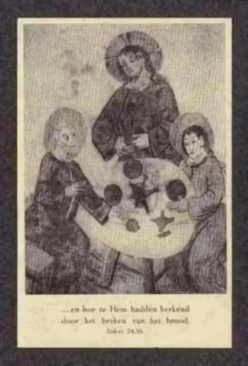 Bidprentje Kloosterburen Loppersum Pastoor Boelens., Verzamelen, Ophalen of Verzenden, Bidprentje