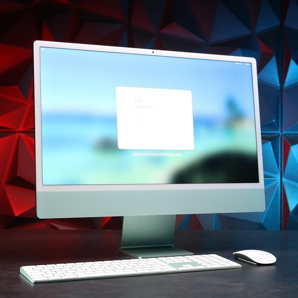 iMac 24-inch (M1) 8GB RAM - Met Apple muis & toetsenboard, Computers en Software, Apple Desktops, Ophalen, 256 GB, IMac, Zo goed als nieuw