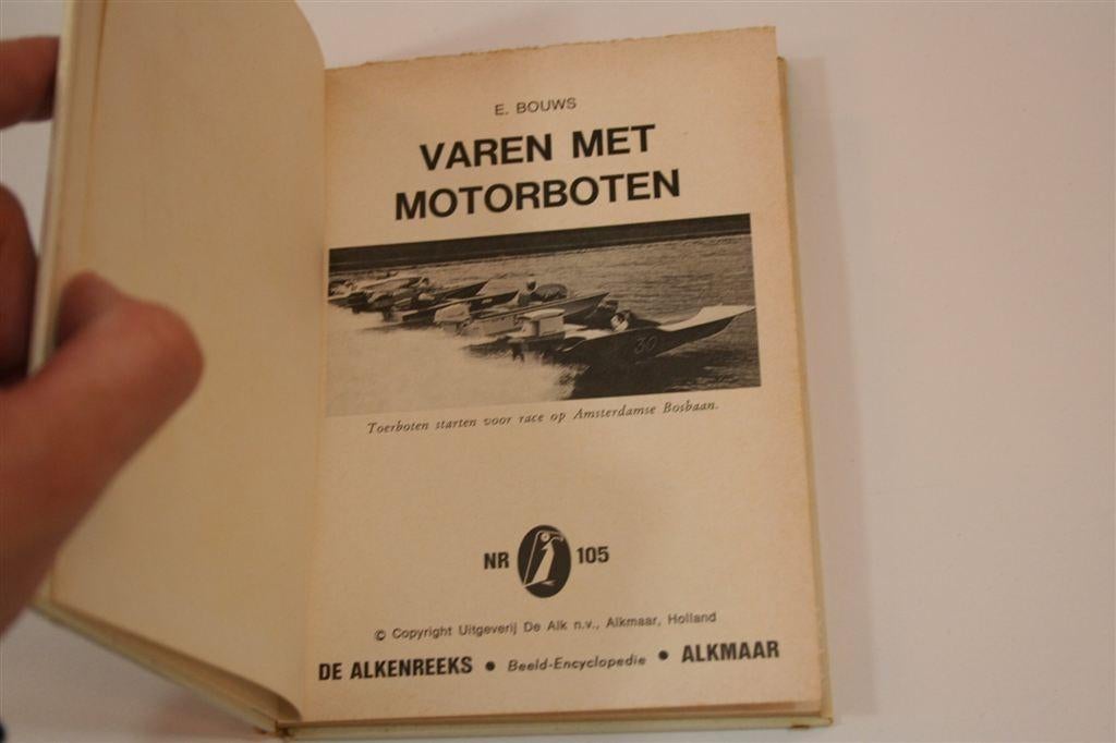 Varen met Motorboten [1965] — Alkenreeks, Boeken, Ophalen of Verzenden, Gelezen, Tractor en Landbouw