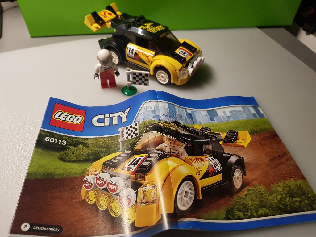 Lego 60113 - Rally Car, Compleet, Lego, Ophalen of Verzenden, Complete set