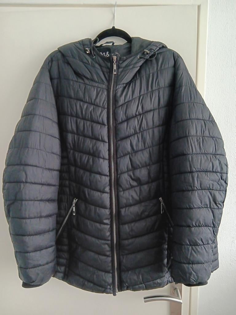 Jas mt 54, Verzenden, Zo goed als nieuw, Zwart, Jas of Mantel