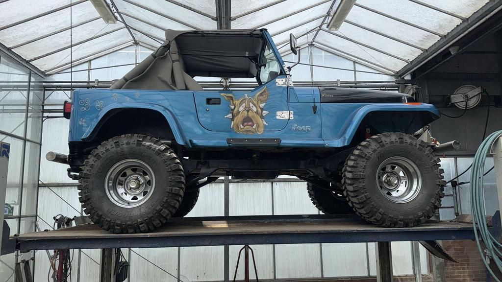 Jeep wrangler YJ met CJ7 V8 in onderdelen, Auto-onderdelen, Ophalen, Jeep