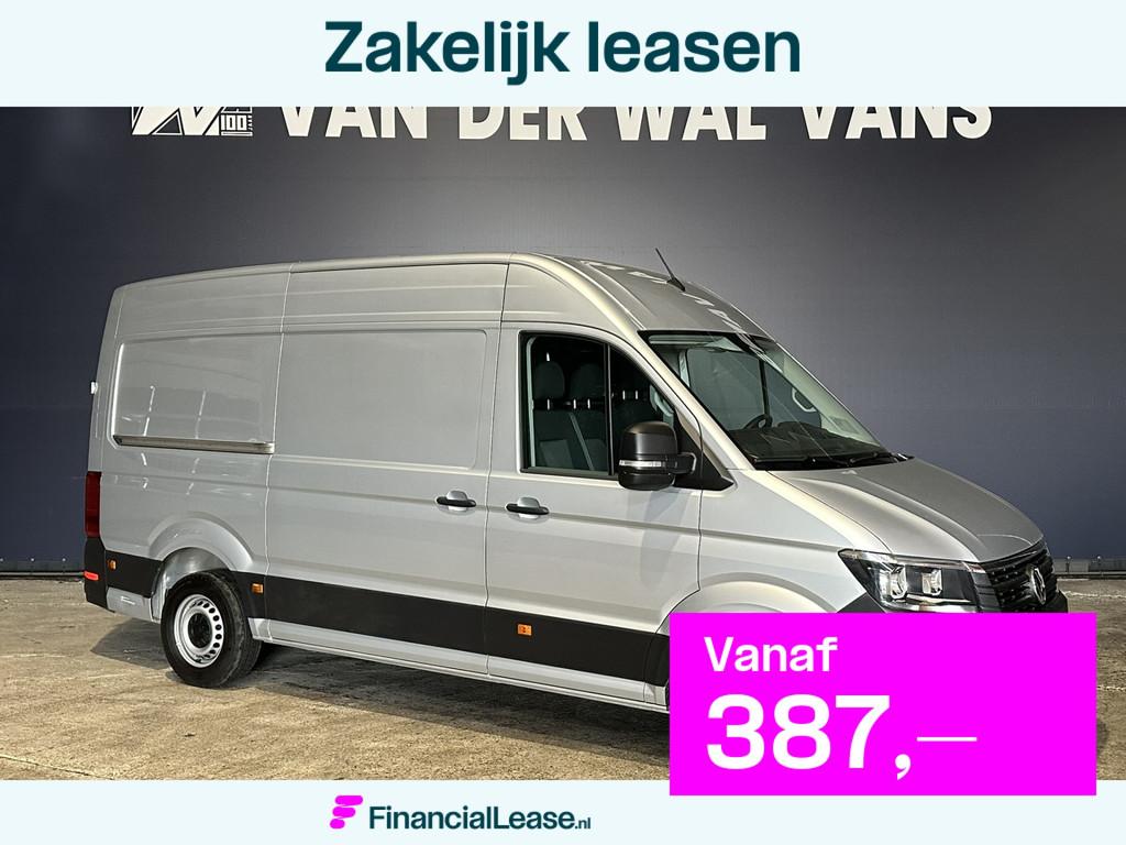 Volkswagen Crafter 2.0 TDI 141pk L3H3 L2H2 Euro6 Airco | 300, Voorwielaandrijving, Stof, Gebruikt, 4 cilinders