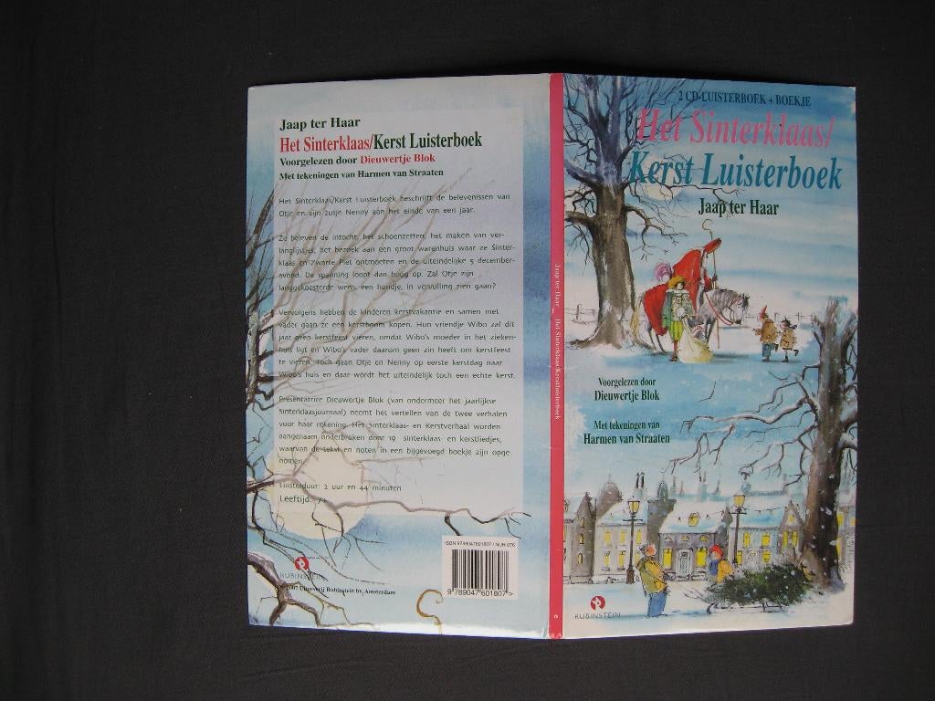 2CD + boekje: Het Sinterklaas / Kerst Luisterboek J ter Haar, Ophalen of Verzenden, Jaap ter Haar, Cd