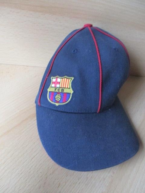 Nike FC Barcelona cap blauw met rode strepen M-L, Ophalen of Verzenden, Gebruikt, Buitenlandse clubs, Vaantje of Sjaal