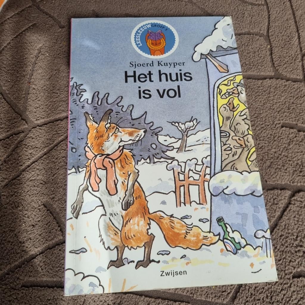 Het huis is vol - Sjoerd Kuyper (Leesleeuw Groep 3), Boeken, Ophalen of Verzenden, Gelezen, Sjoerd Kuyper, Fictie algemeen