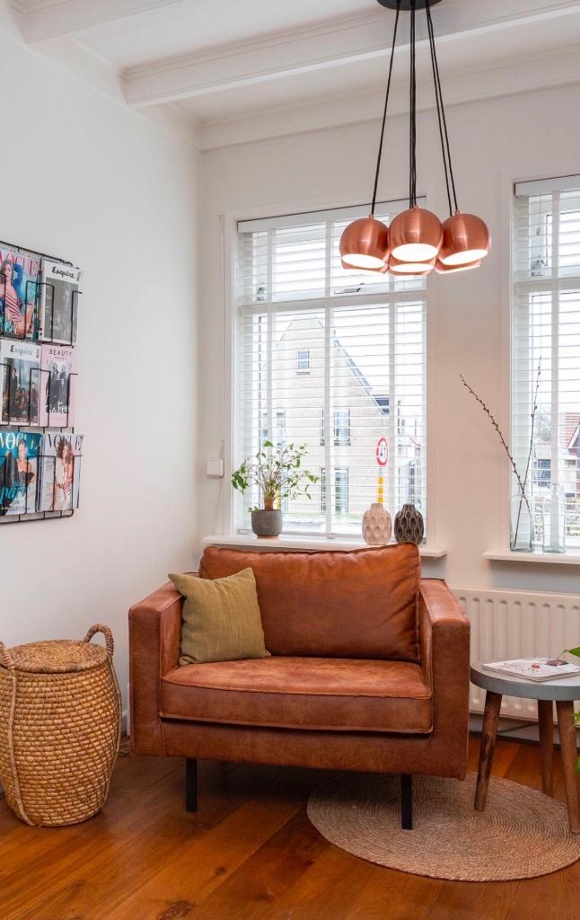 Nieuwe fauteuil rodeo stijl, Ophalen, Nieuw, 50 tot 75 cm, Leer