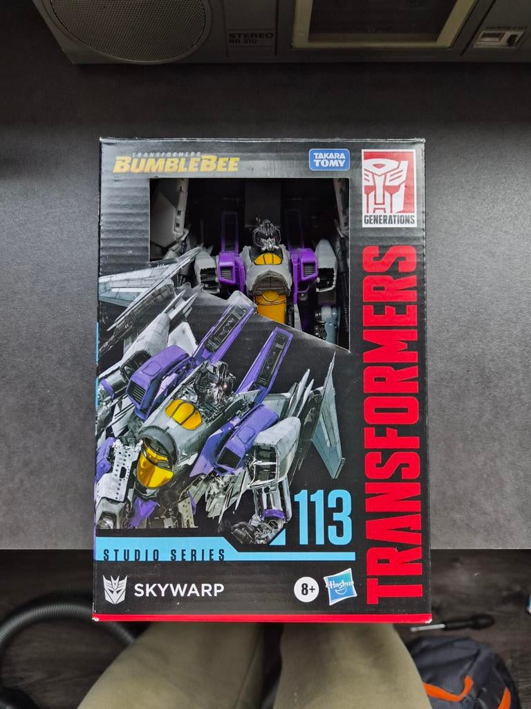 Skywarp transformer kompleet in doos, G1, Ophalen of Verzenden, Autobots