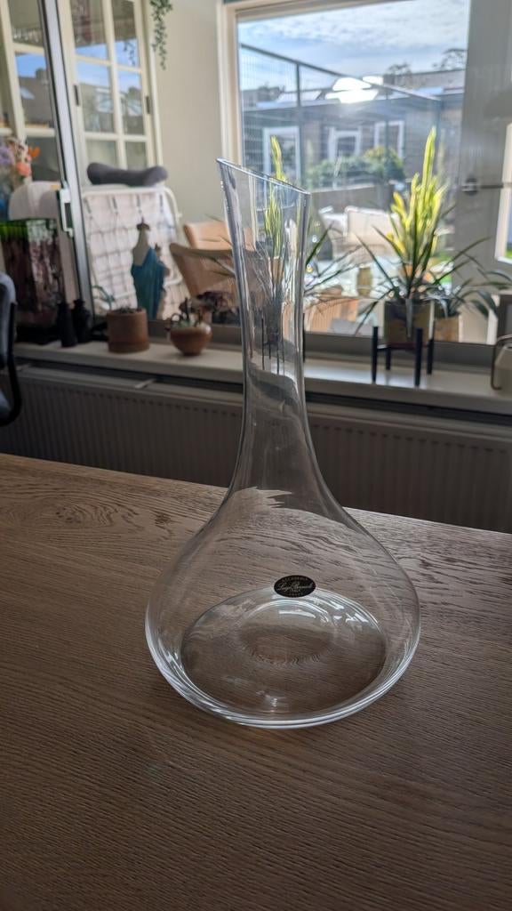Glazen decanteervaas luigi bormioli, Ophalen of Verzenden