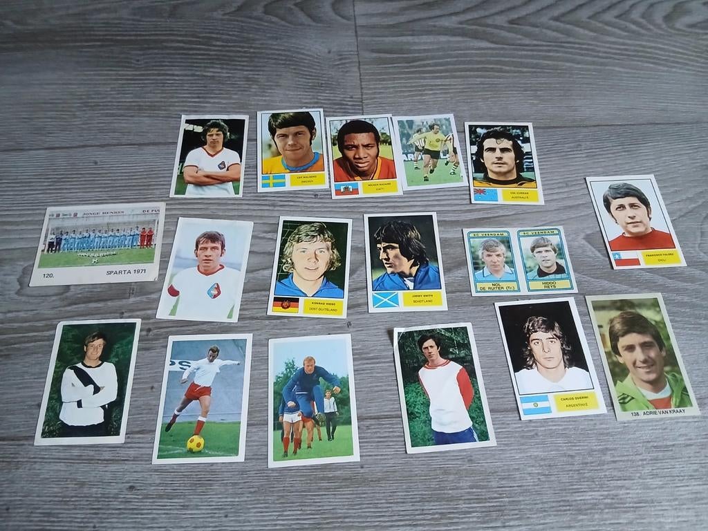 Voetbalplaatjes geen Panini, Ophalen of Verzenden, Zo goed als nieuw, Plaatje
