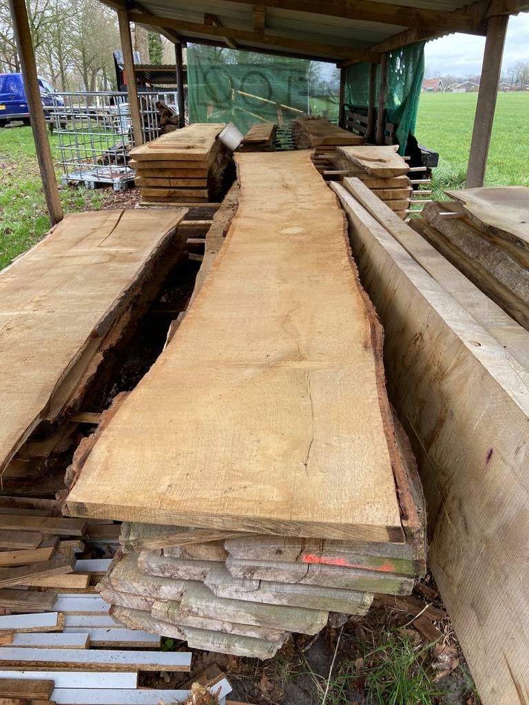 Eiken planken, Ophalen, 250 cm of meer, Planken