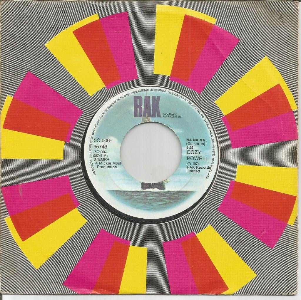 Cozy Powell – Na Na Na (1974), Gebruikt, 7 inch, Single, Ophalen of Verzenden