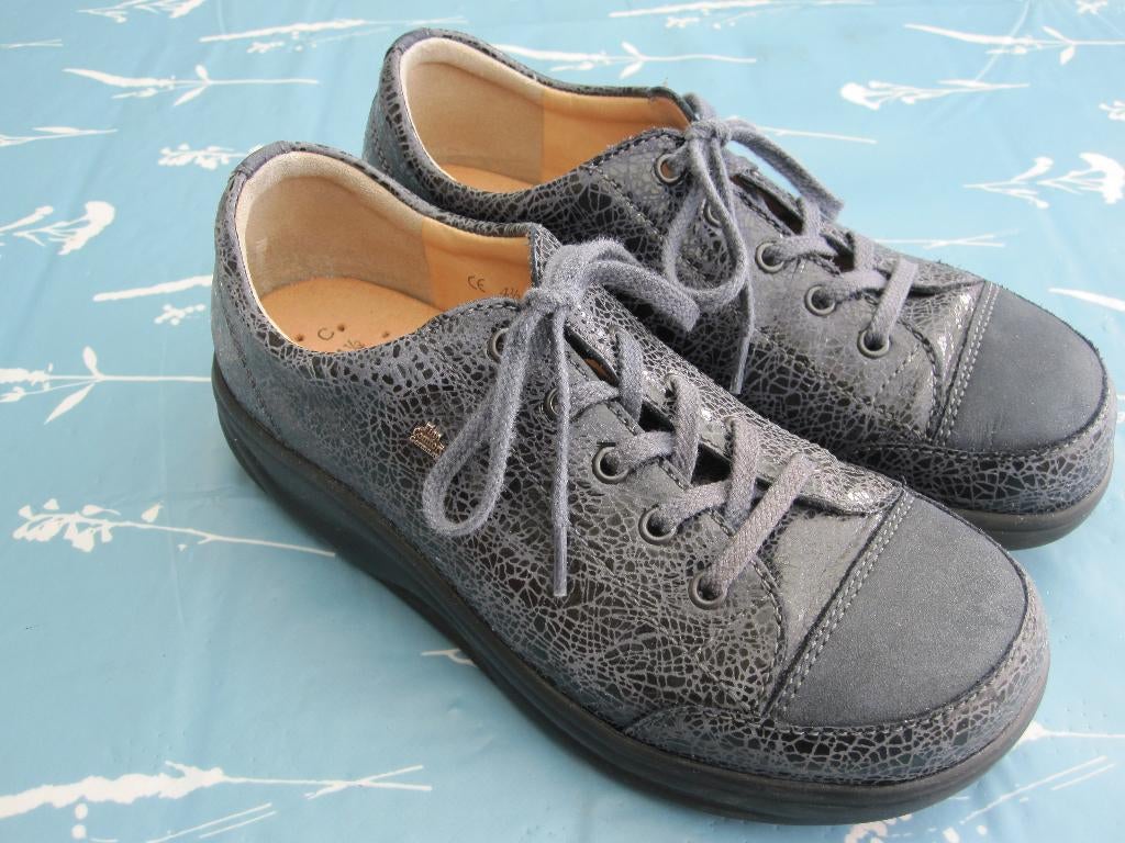 Finn Comfort Ikebukuro (Finnamic)Blauw,maat 4.5, Finn Comfort, Blauw, Zo goed als nieuw, Wandelschoenen