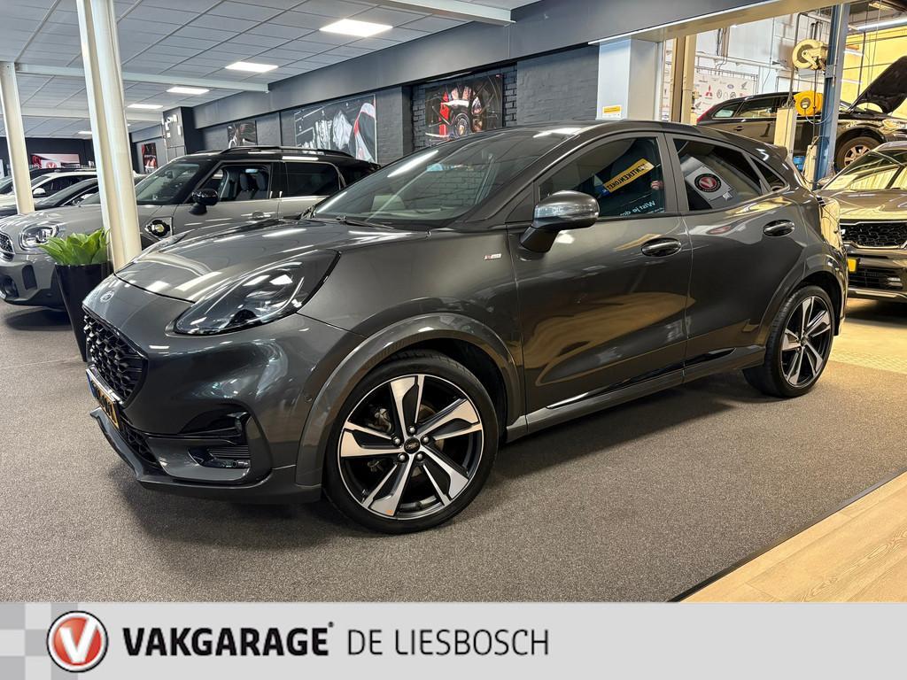 Ford PUMA 1.0 EcoBoost Hybrid ST-X automaat / 19 inch / B&0, 125 pk, Leder en Stof, 665 kg, Bedrijf