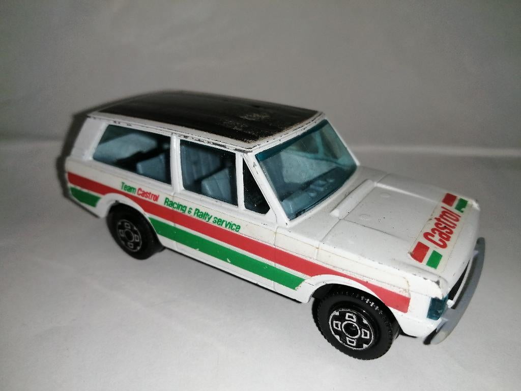 bburago Range rover team castrol racing rally service 1/43, Ophalen of Verzenden, Gebruikt, Auto, Overige merken