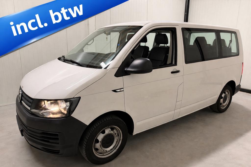 Volkswagen Transporter BENZINE personenbus 2.0 TSI automaat, Auto's, 1984 cc, 2500 kg, Wit, 11 km/l