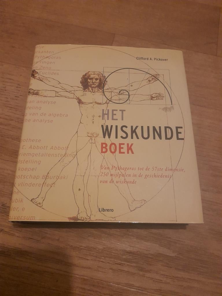 Clifford A. Pickover - Het wiskunde boek, Clifford A. Pickover, Ophalen of Verzenden, Zo goed als nieuw, Logica of Wetenschapsfilosofie