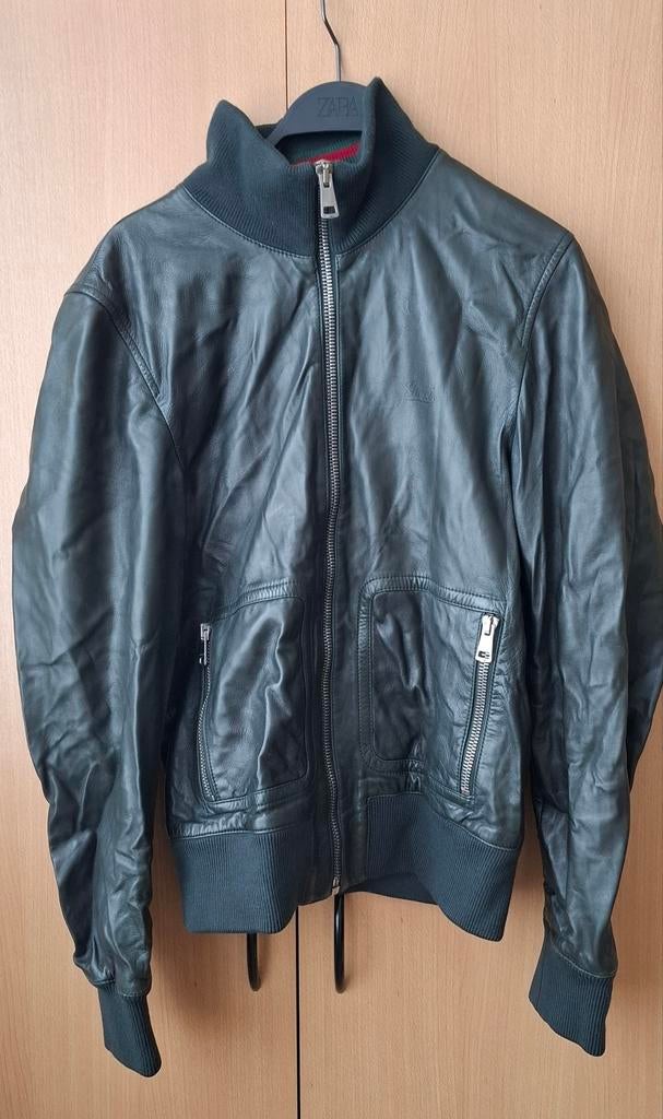 Gucci leren bomberjack top staat, Ophalen of Verzenden