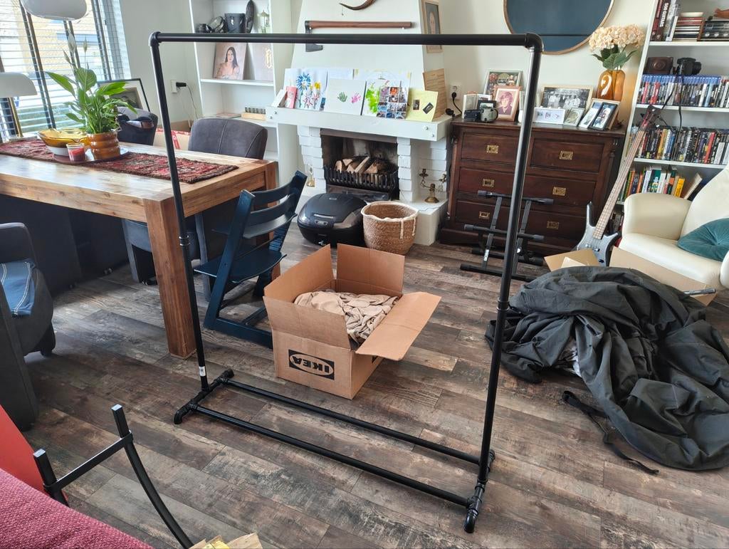 Stalen kledingrek, Ophalen, Nieuw