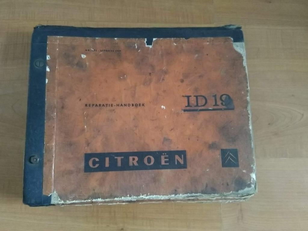 Werkplaats handboek ID 19, Ophalen, Citroën