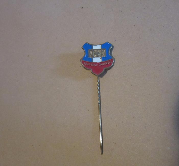 Glasgow Rangers speldje, Verzenden, Zo goed als nieuw, Buitenlandse clubs, Poster, Plaatje of Sticker